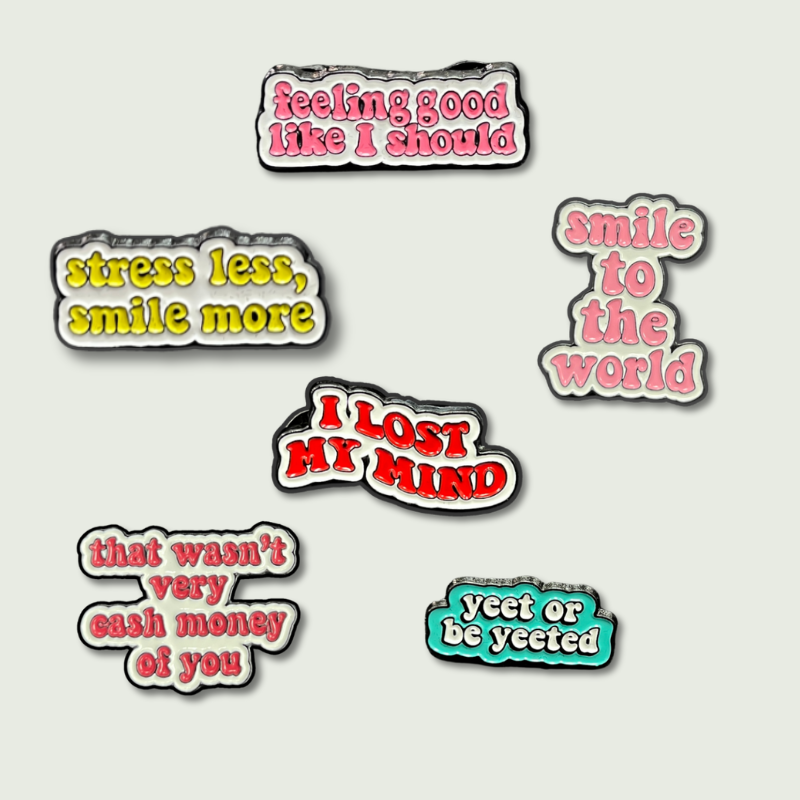 Soft Enamel Custom Metal Pins