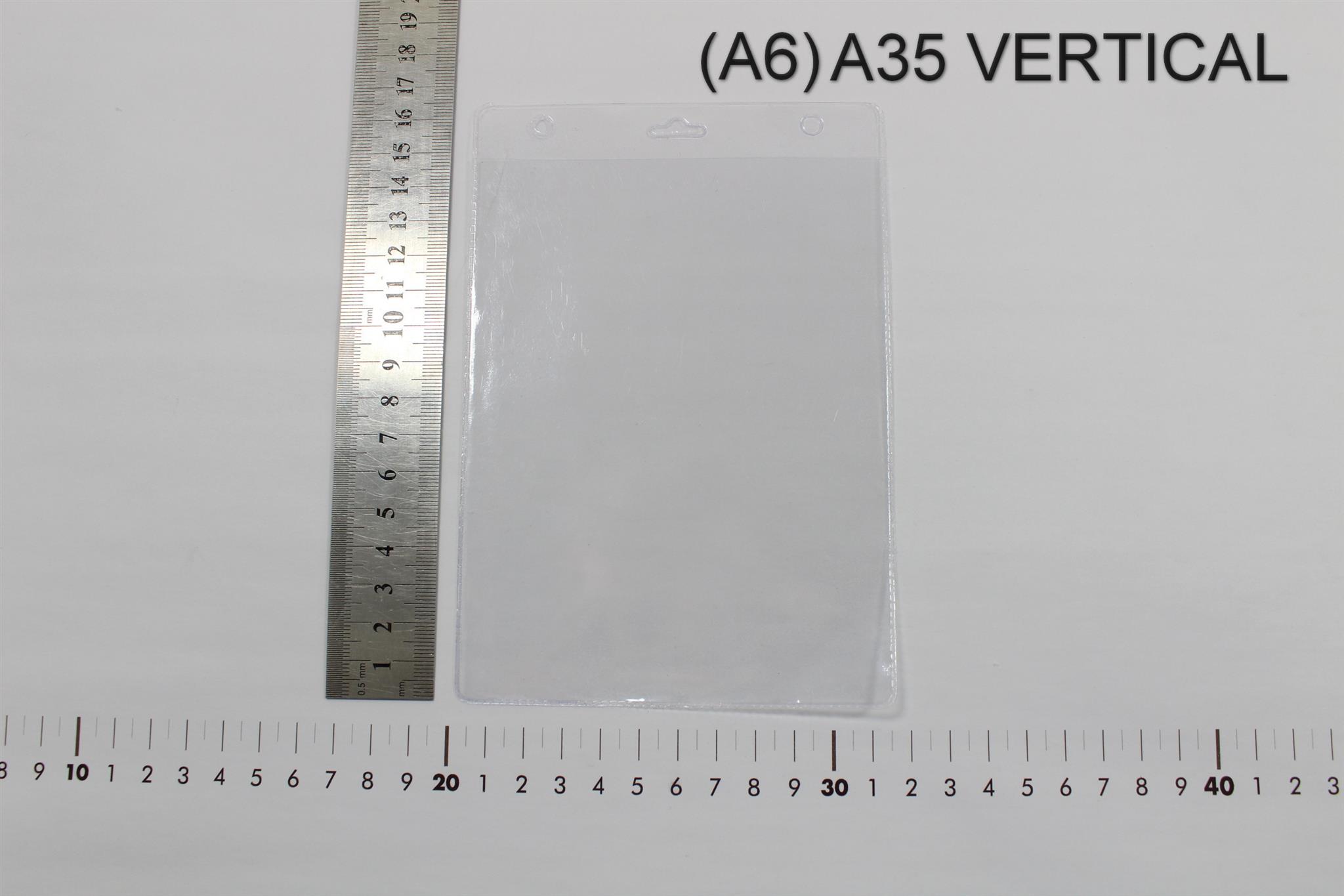 A33/V PCV wallet soft in format A6, vertical