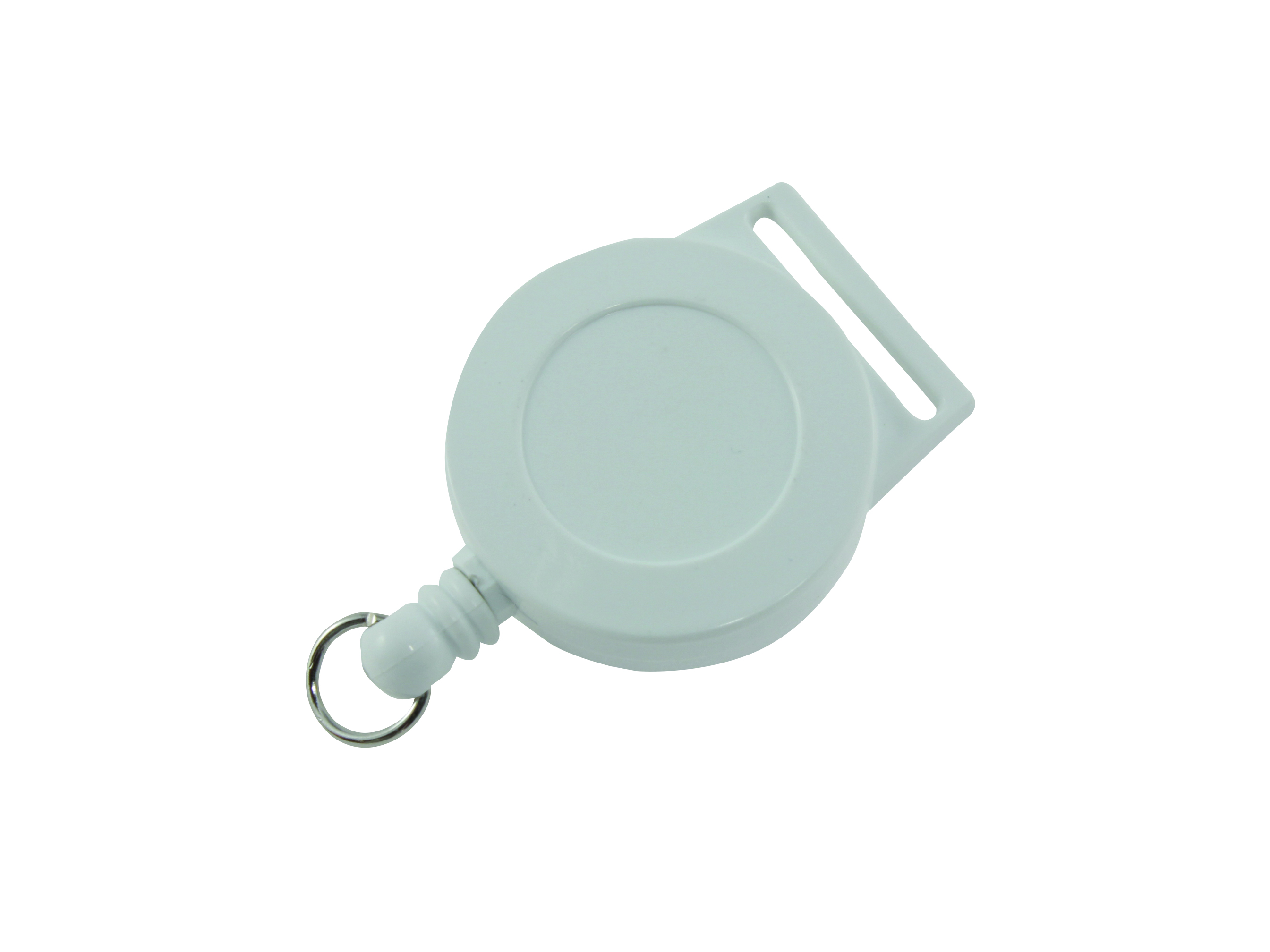 A58W skipass white with metal ring A36