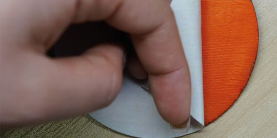  Temporary sticker/Adhesive