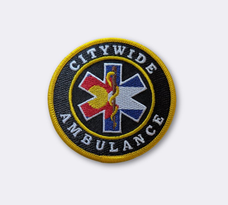 Embroidered Patch - Merrow Border