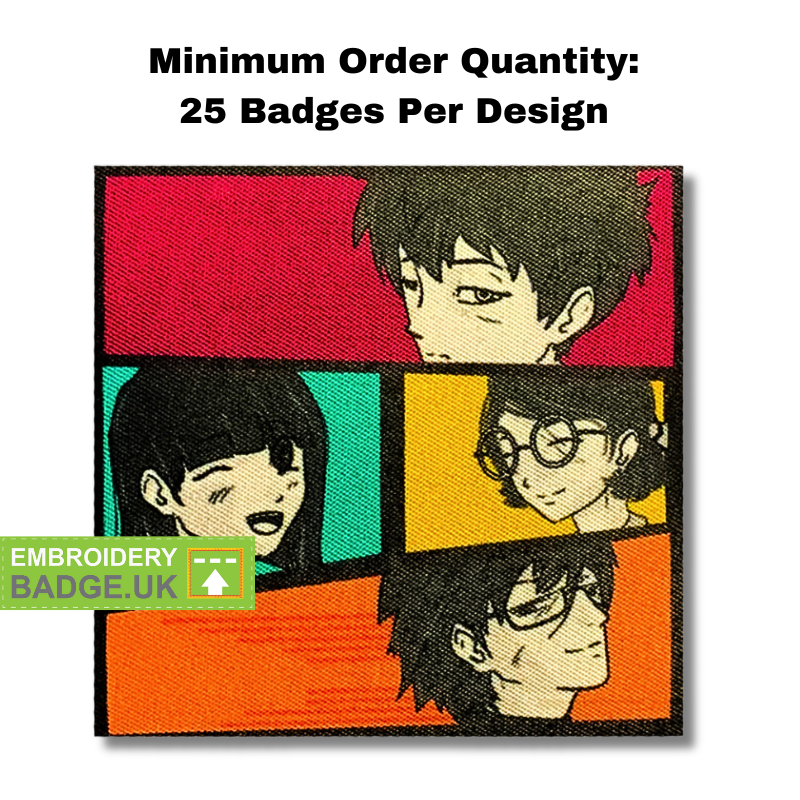 Custom Printed Patches (Up to 9 cm)